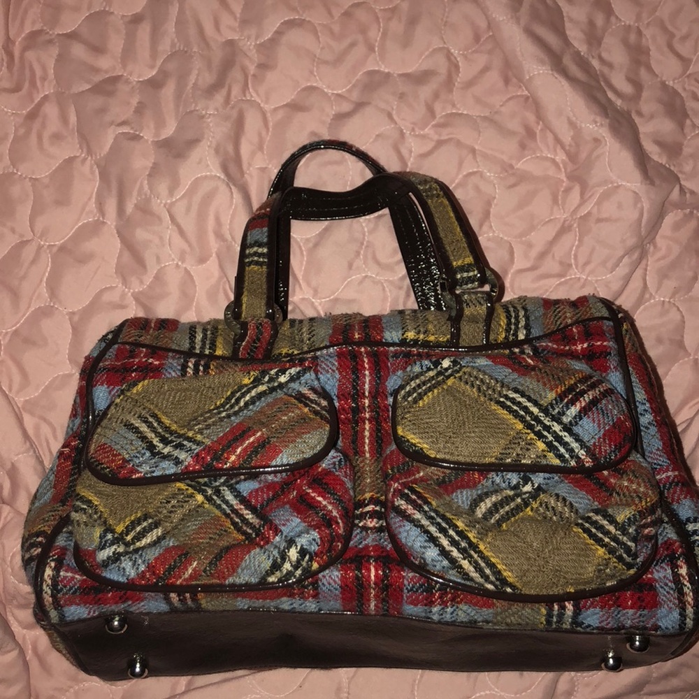 RARE • Vera Bradley plaid purse